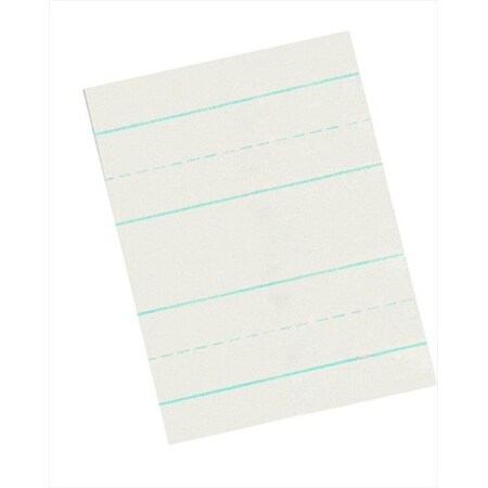 School Smart School Smart 085213 11 x 8.5 In. Skip A Line Writing Paper For Grade 3; White; Pack - 500 85213